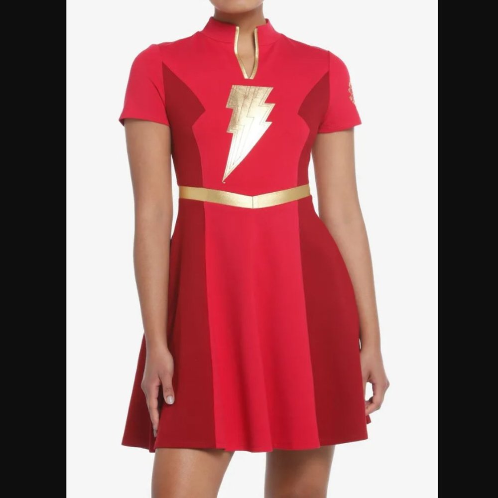 Halloween costume! DC Comics Shazam! Fury Of The Gods Mary Cosplay Costume Dress